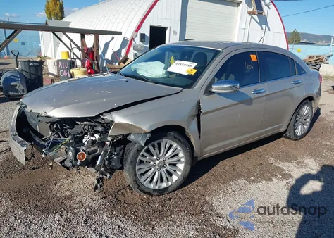 2013 Chrysler 200 Limited из США, поврежденный, VIN 1C3CCBCG8DN649907